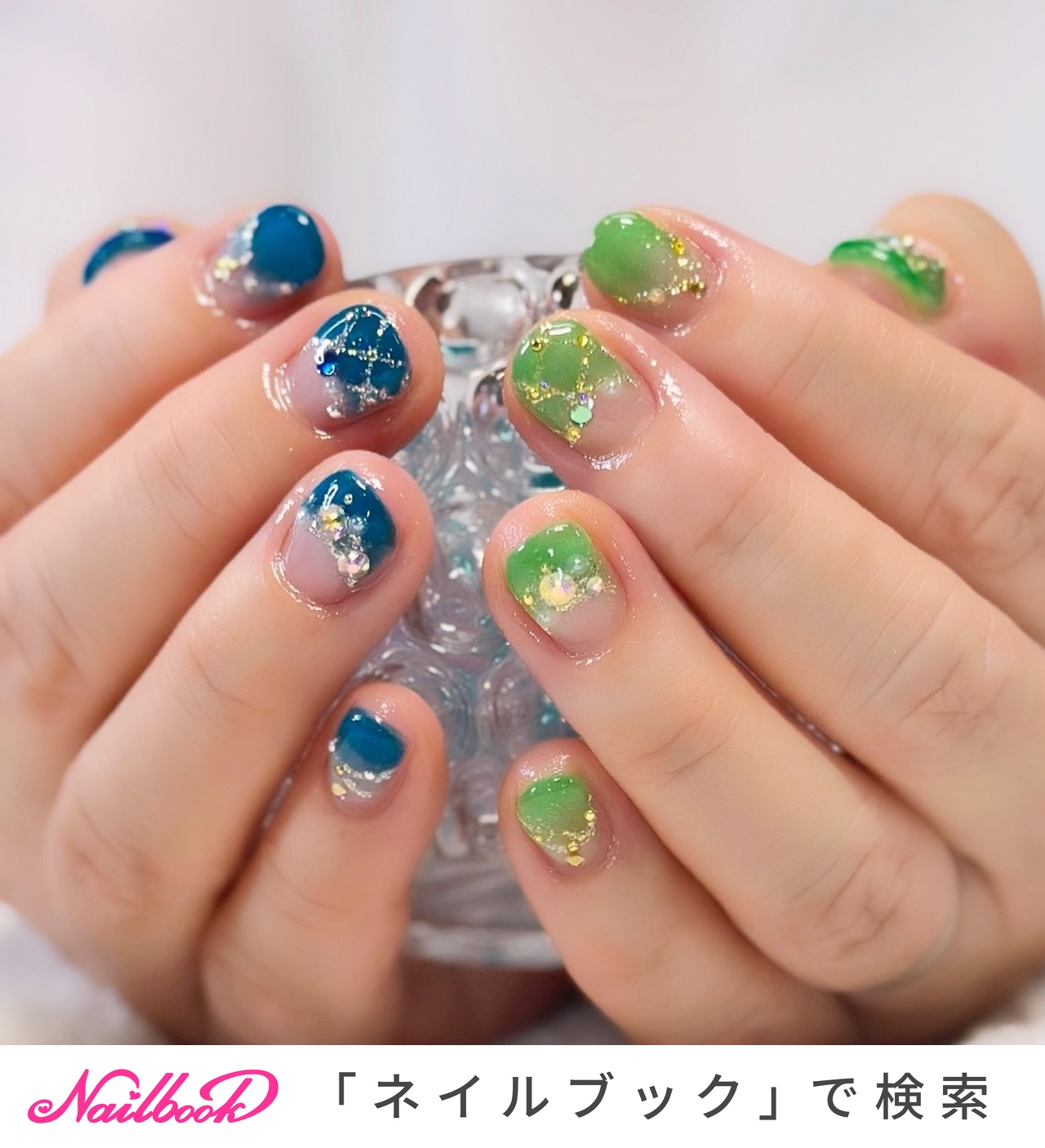 フレンチ/ビジューのネイルデザイン｜ネイルブック