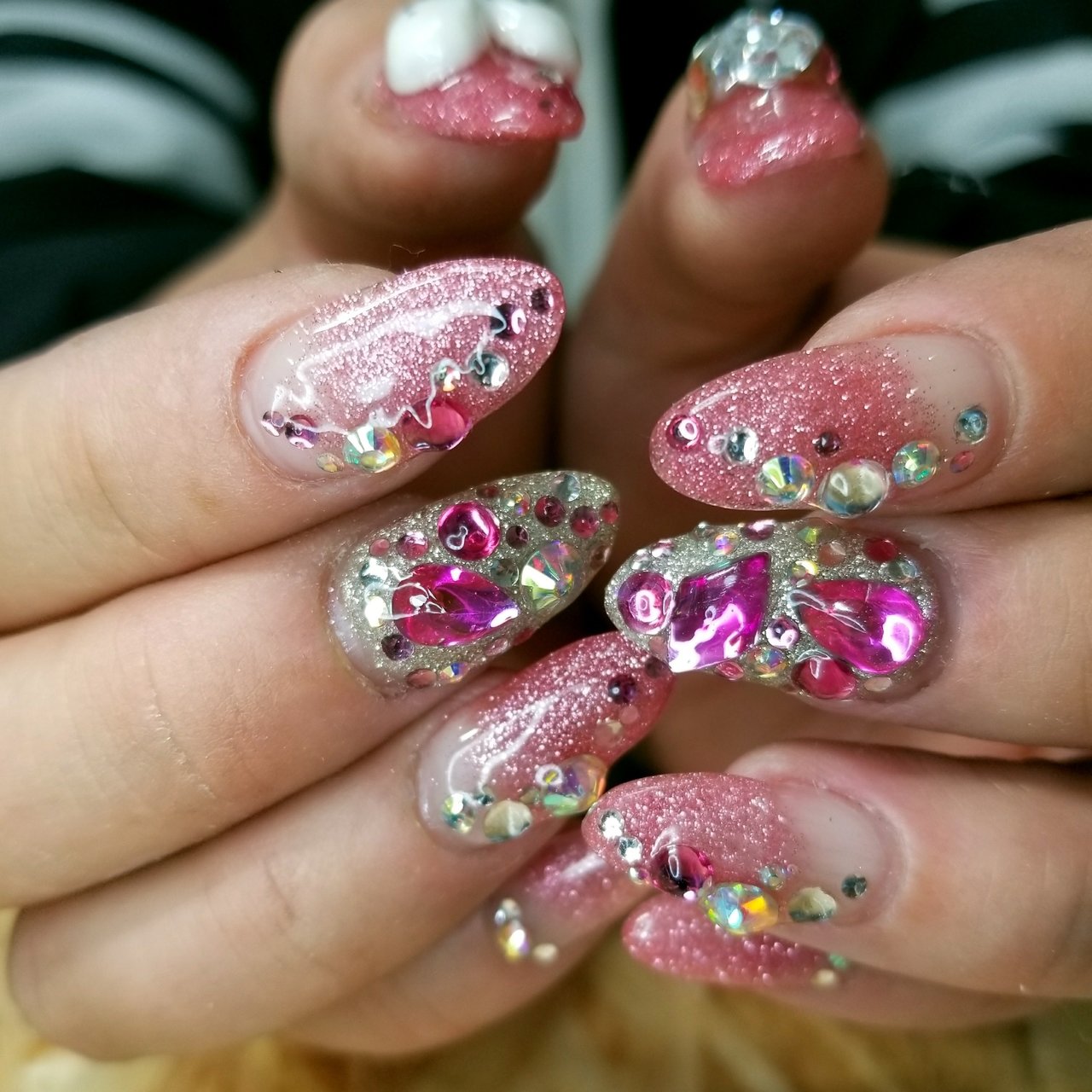 春 オールシーズン ライブ パーティー ハンド Chie3のネイルデザイン No ネイルブック