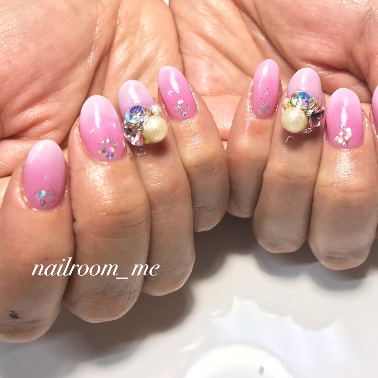 春 オールシーズン パーティー 女子会 ハンド Nailroom Meのネイルデザイン No ネイルブック