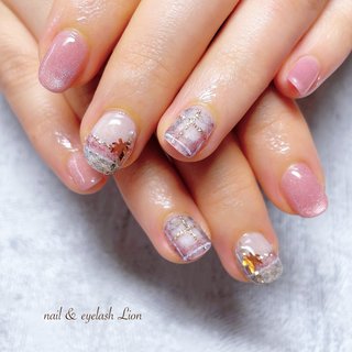 春/ハンド/ニュアンス/マグネット/桜 - lionnail_yoshinoのネイル
