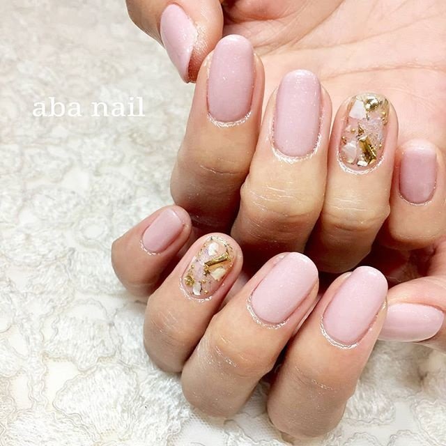 オールシーズン オフィス デート 女子会 ハンド Aba Nailのネイルデザイン No ネイルブック