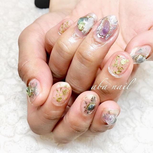 夏 オールシーズン 旅行 リゾート ハンド Aba Nailのネイルデザイン No ネイルブック