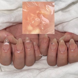 桃色のネイルデザイン｜ネイルブック