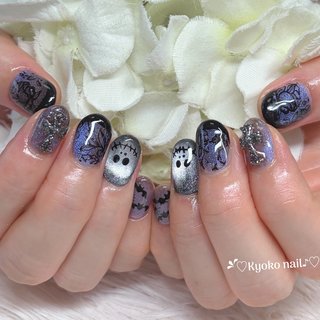人気順｜パープル(紫)/クロムハーツネイルのネイルデザイン｜ネイルブック