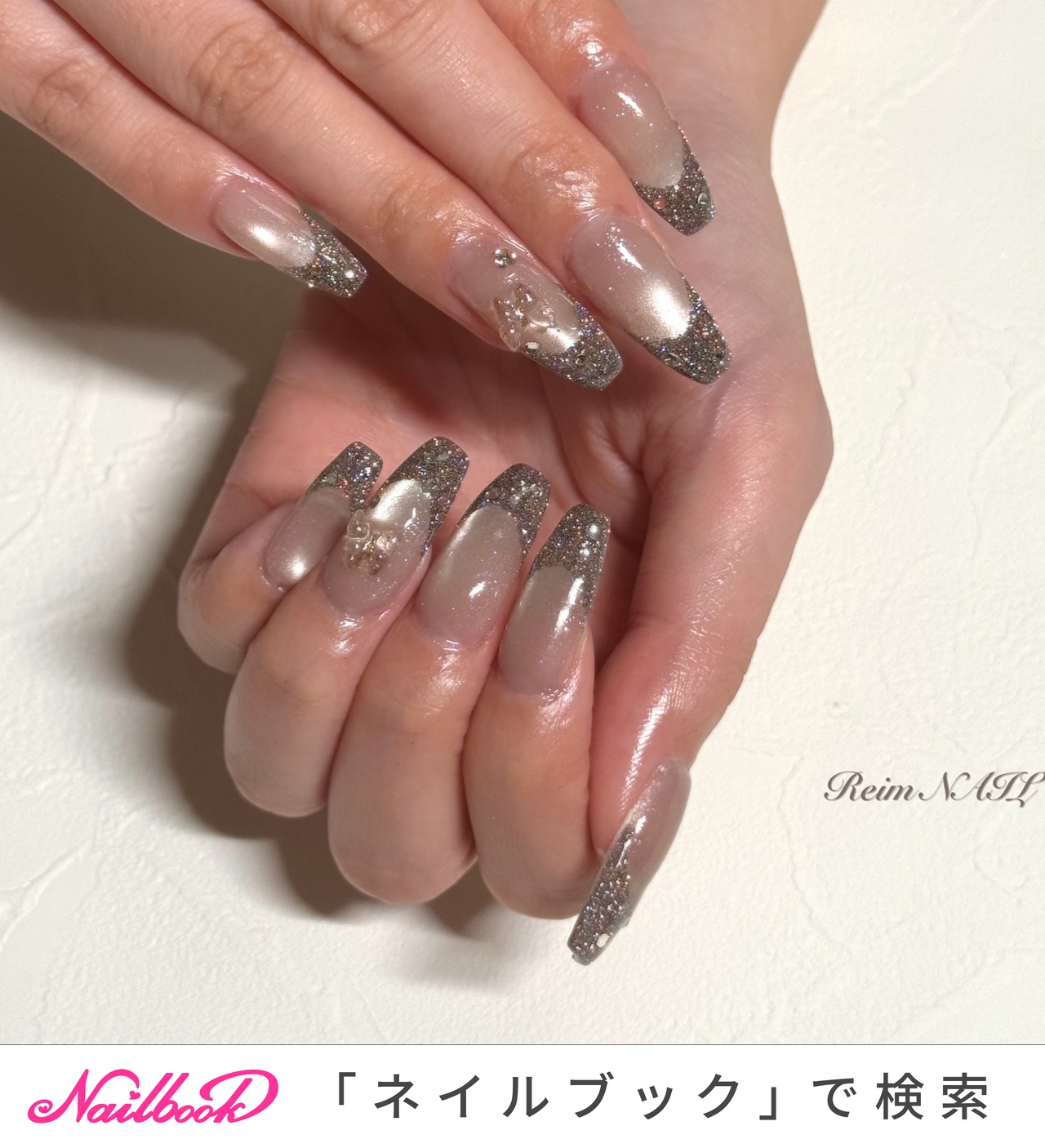 2026年】新着順｜フレンチネイル(フレンチ)/くすみピンクのネイル
