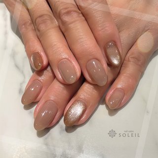 ワンカラー/クリアのネイルデザイン｜ネイルブック