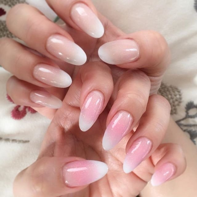 オールシーズン ハンド シンプル グラデーション ラメ Nail Room