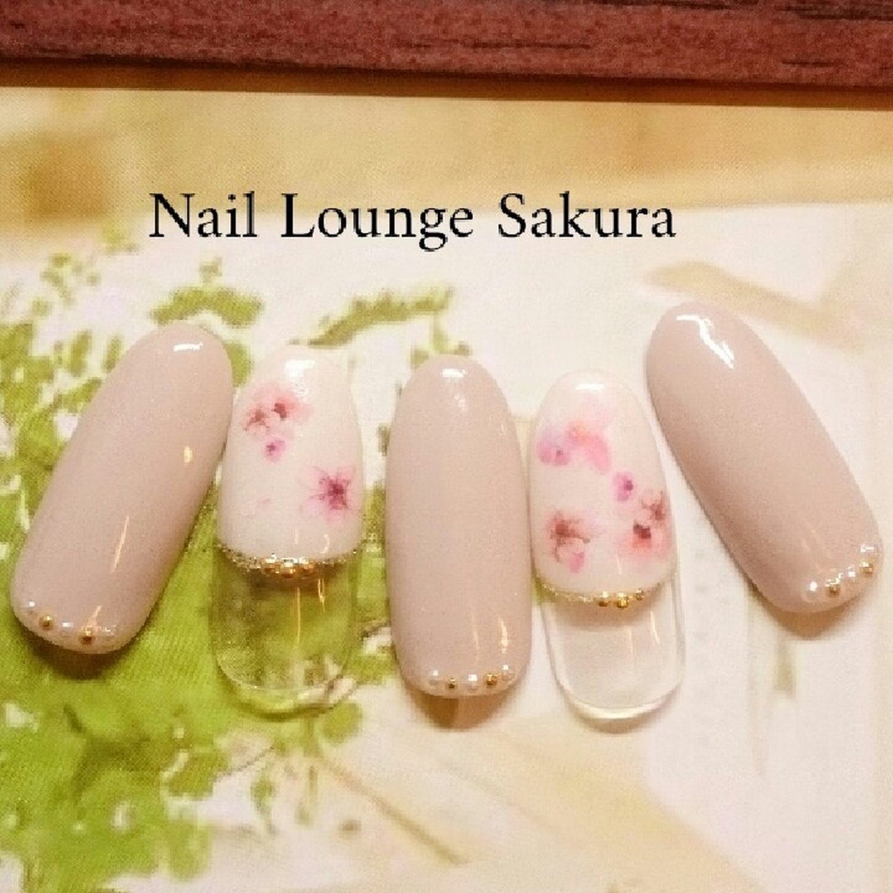 春 オフィス デート 女子会 ハンド Nail Lounge Sakuraのネイルデザイン No ネイルブック