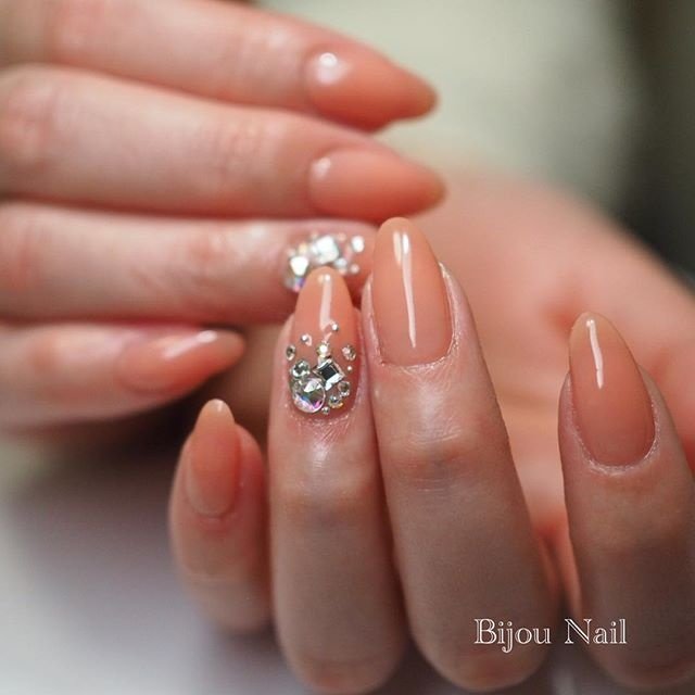 春 オールシーズン デート 女子会 ハンド Bijou Nail 0701のネイルデザイン No ネイルブック