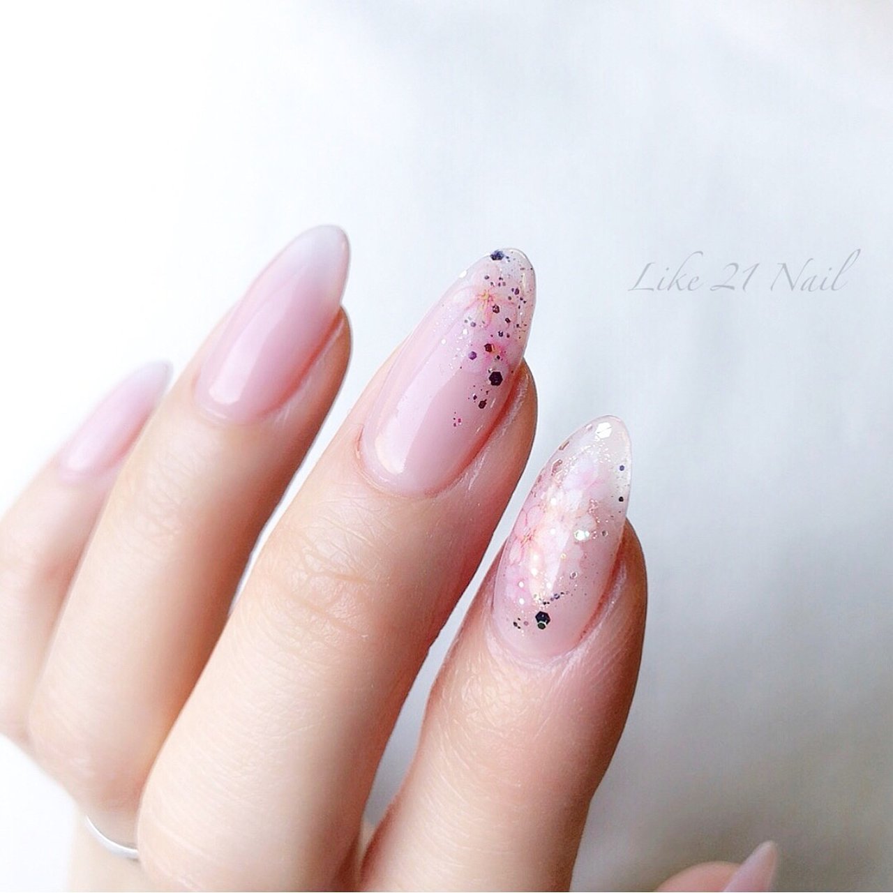 春 パーティー デート 女子会 ハンド Like 21 Nailのネイルデザイン No ネイルブック