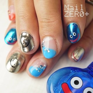 人気順 ジェルネイル スライムのネイルデザイン ネイルブック