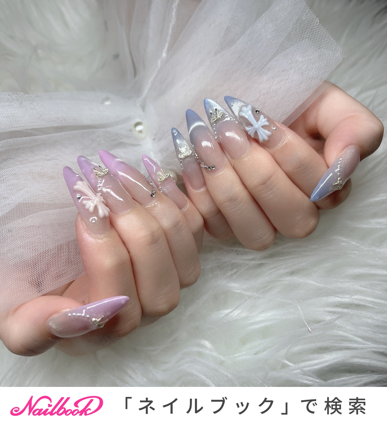 クロムハーツのネイルデザイン｜ネイルブック