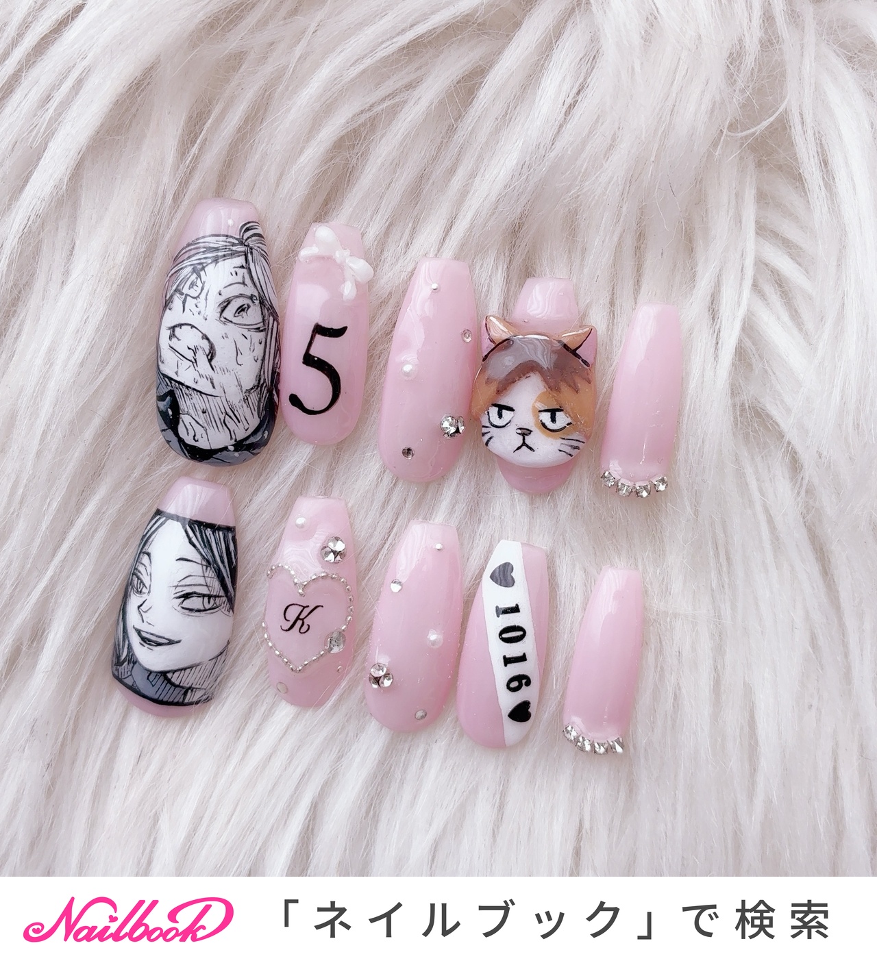 ハンド/痛ネイル - kinanailのネイルデザイン[No.10137986]｜ネイルブック