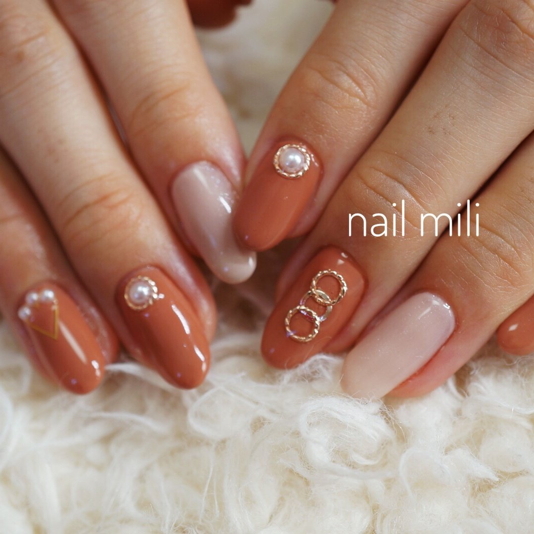 春 デート 女子会 ハンド ワンカラー Nail Miliのネイルデザイン No ネイルブック