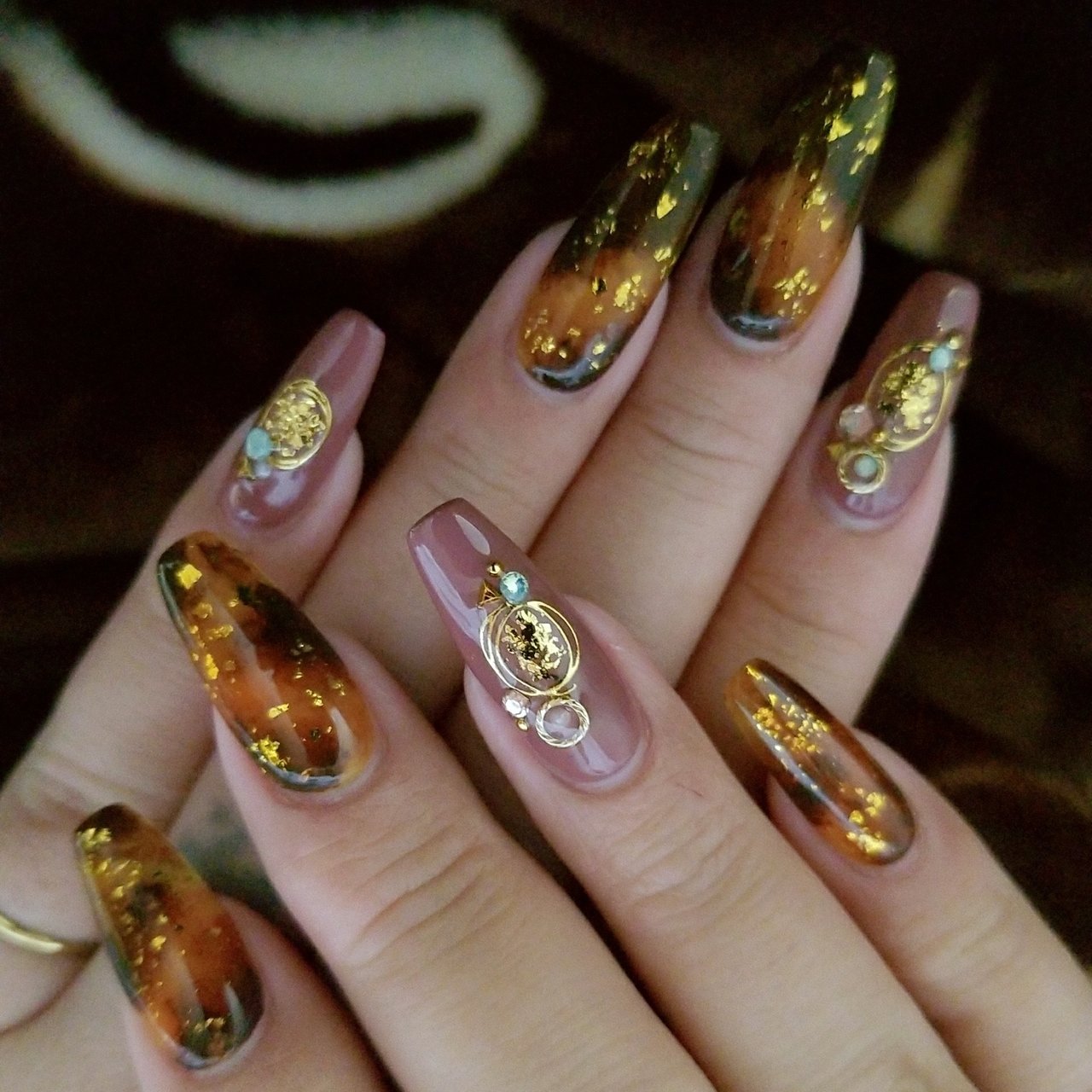 ハンド ロング ジェル セルフネイル りんちゃんのネイルデザイン No ネイルブック