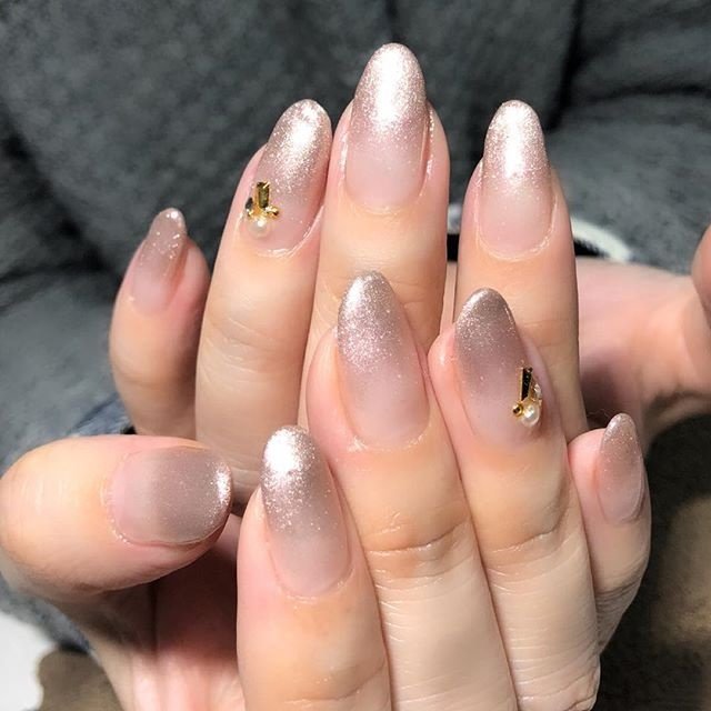 シンプル ゴールド シルバー ジェル お客様 Dearnailのネイルデザイン No ネイルブック