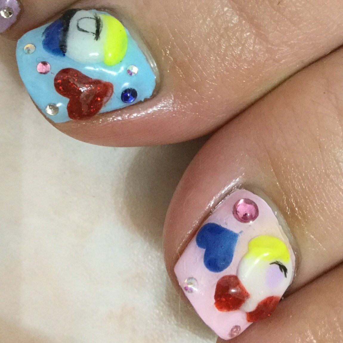 オールシーズン フット アニマル柄 痛ネイル 3d Nailsalonroseのネイルデザイン No ネイルブック