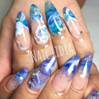 人気順 オールシーズン フォークアートのネイルデザイン ネイルブック