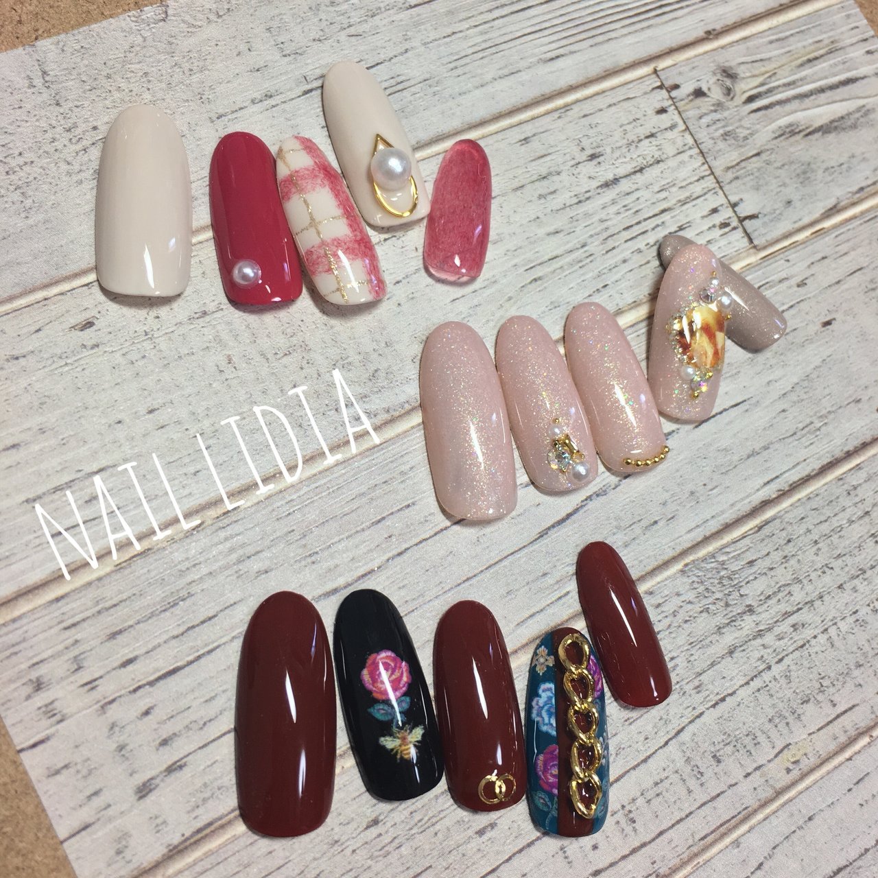 冬 オールシーズン 成人式 パーティー ハンド Nail Lidia Lisaのネイルデザイン No ネイルブック