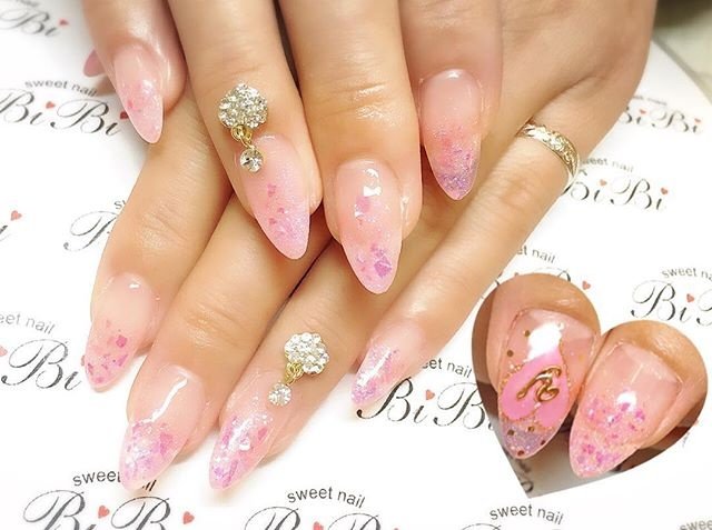 春 夏 パーティー デート ハンド Sweet Nail Bibiのネイルデザイン No ネイルブック