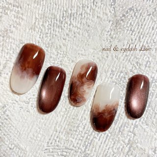 秋/ネイルチップのネイルデザイン｜ネイルブック