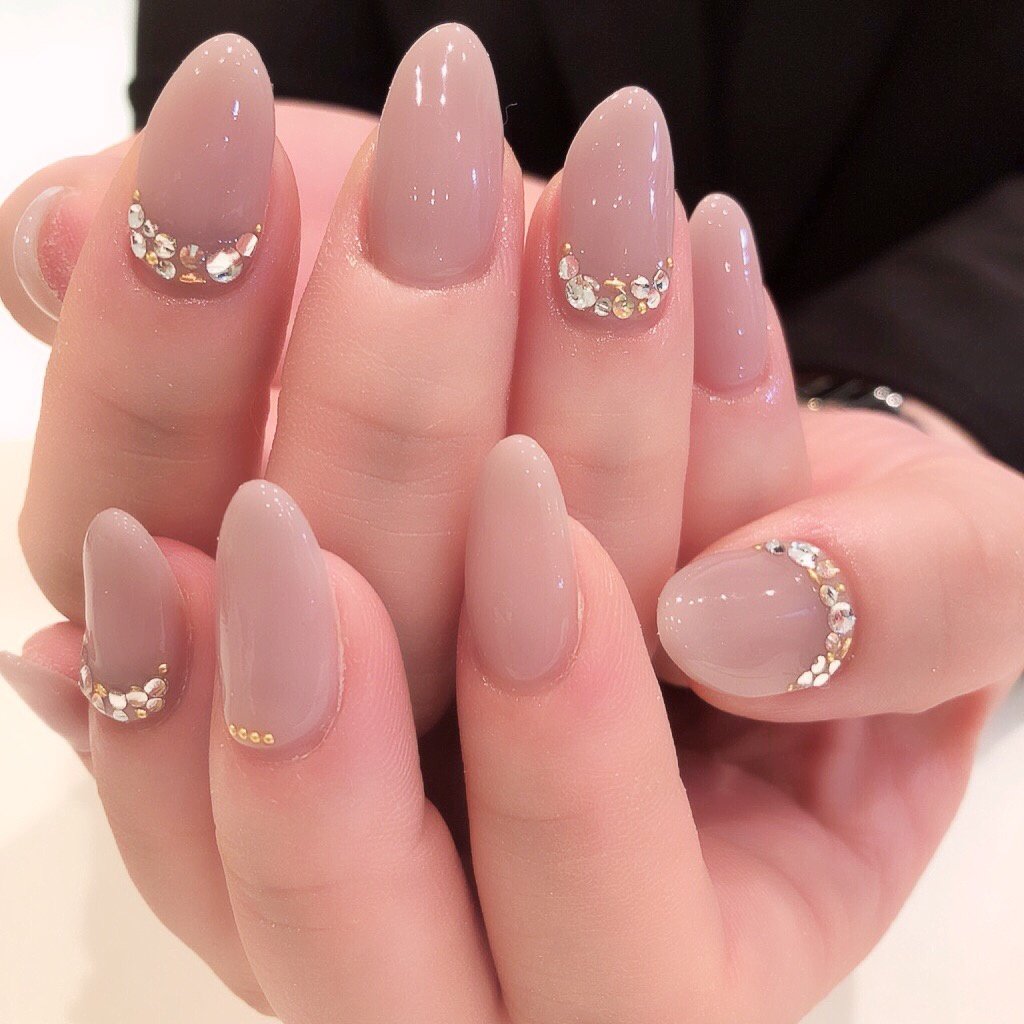 春 オールシーズン オフィス 女子会 ハンド Agloss Nailのネイルデザイン No ネイルブック