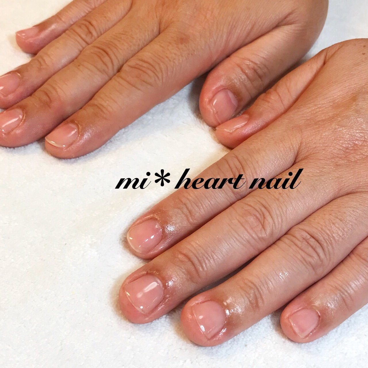 オールシーズン オフィス ハンド クリア ジェル Mi Heart Nailのネイルデザイン No ネイルブック