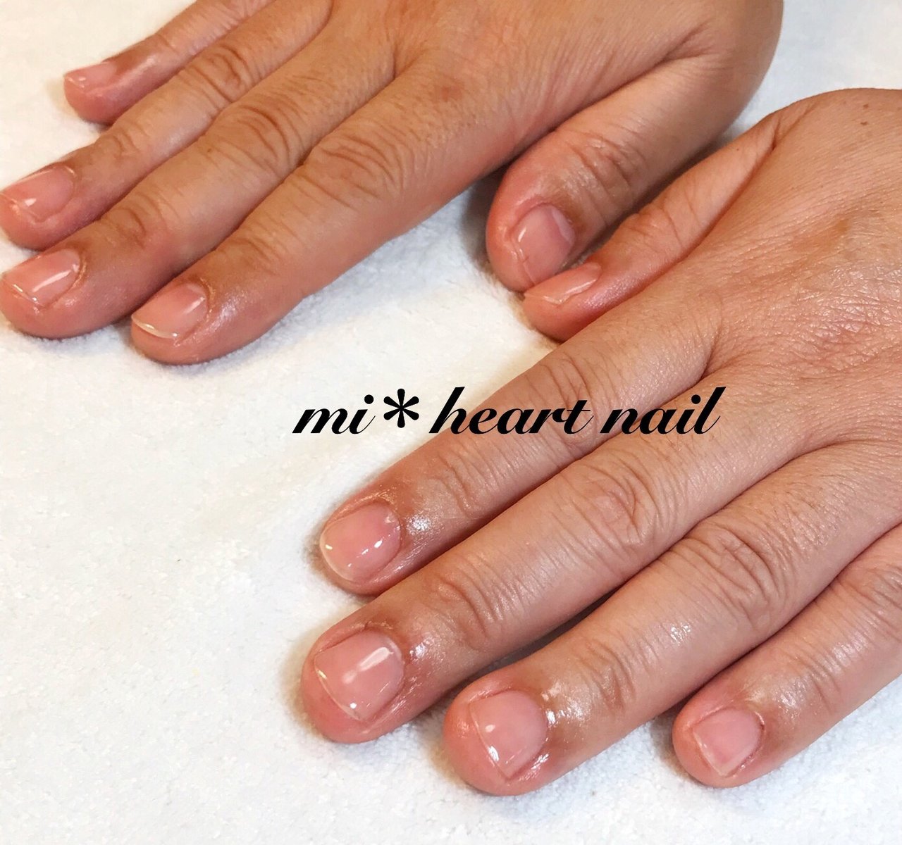 オールシーズン オフィス ハンド クリア ジェル Mi Heart Nailのネイルデザイン No ネイルブック