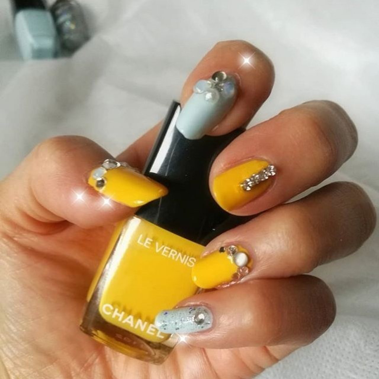 春/夏/オールシーズン/ハンド/ビジュー - ちゃめのネイル