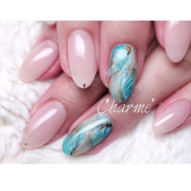 冬 入学式 リゾート ブライダル ハンド Charme Nailsalonのネイルデザイン No 2968352 ネイルブック