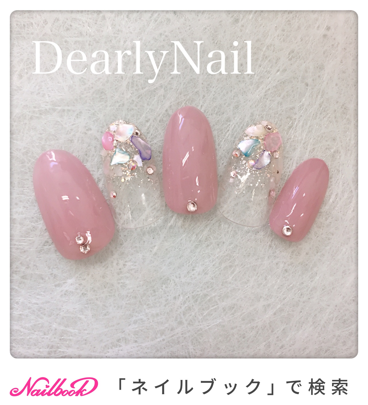 春 オールシーズン パーティー ハンド シンプル Dearlynailのネイルデザイン No 296 ネイルブック