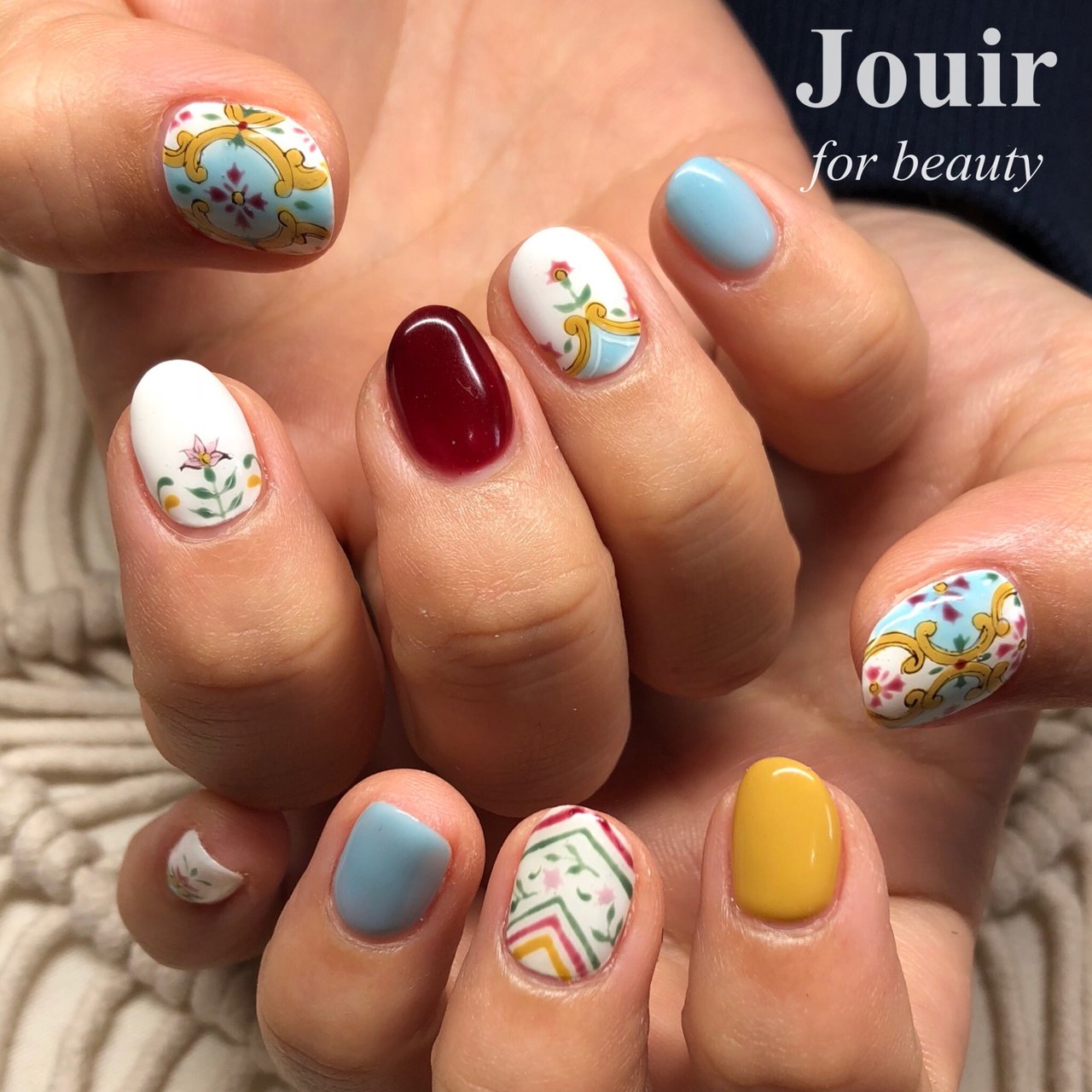 春 夏 旅行 ハンド ワンカラー Jouir For Beauty Hair Nail Eyelash のネイル デザイン No ネイルブック