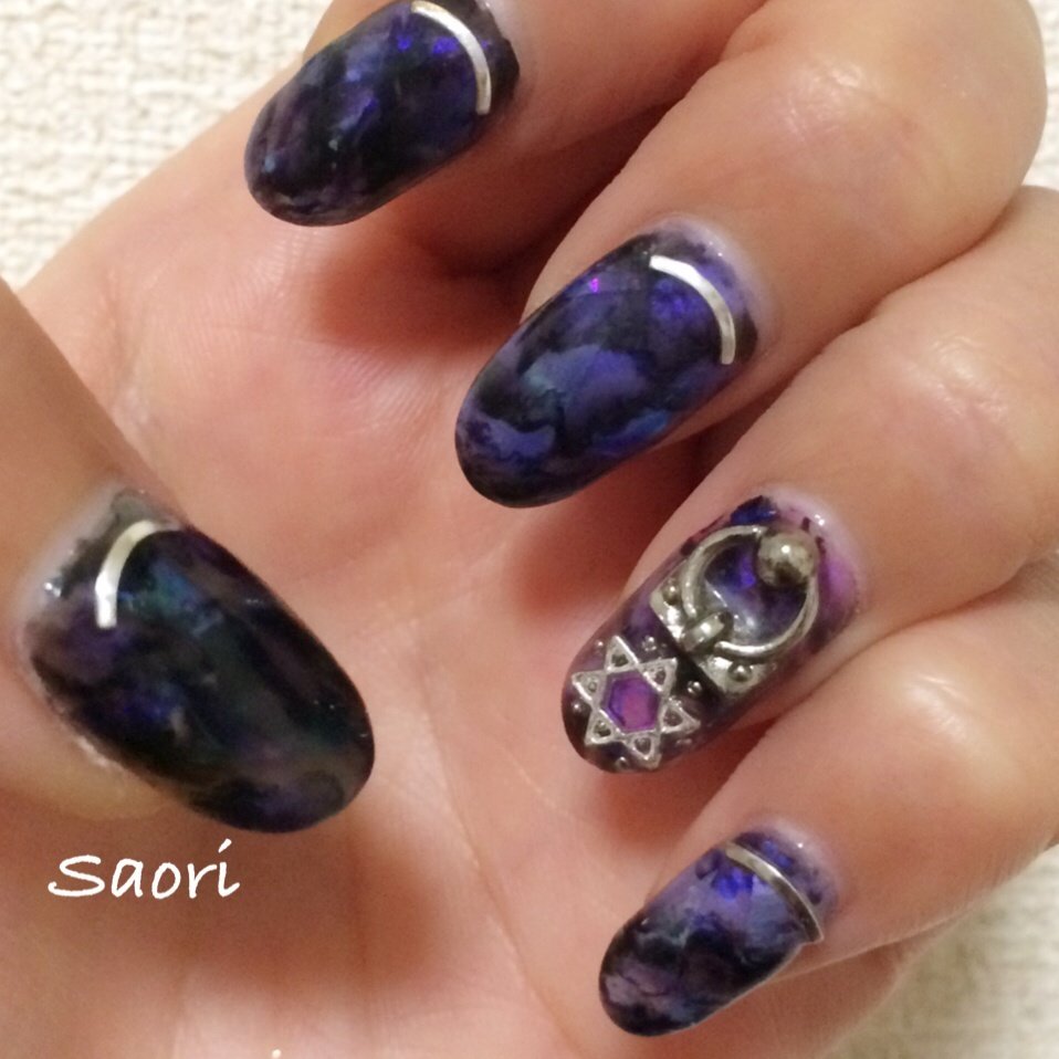 オールシーズン ライブ ハロウィン ハンド ニュアンス Kyara Nailのネイルデザイン No ネイルブック