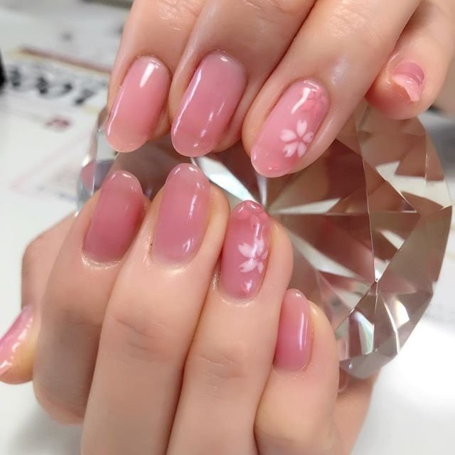 春 卒業式 入学式 オフィス ハンド コトウユウキのネイルデザイン No ネイルブック