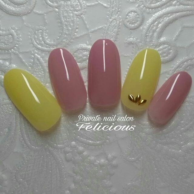 春 夏 ハンド シンプル ワンカラー Felicious Nailのネイルデザイン No ネイルブック