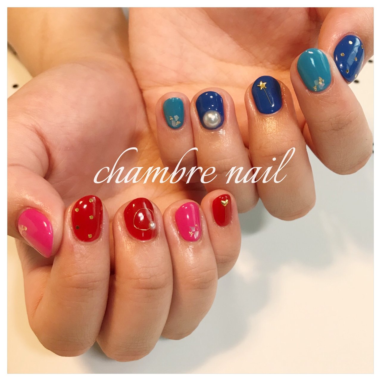 春 ライブ パーティー 女子会 ハンド Chambre Nailのネイルデザイン No ネイルブック