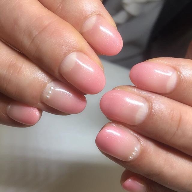 シンプル グラデーション パール ピンク お客様 Nail Mekkoのネイルデザイン No ネイルブック