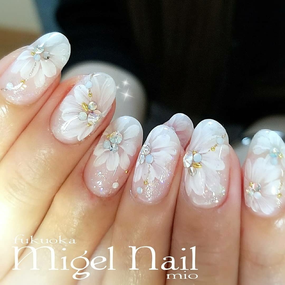 春 リゾート ブライダル パーティー ハンド Migel Nailのネイルデザイン No ネイルブック