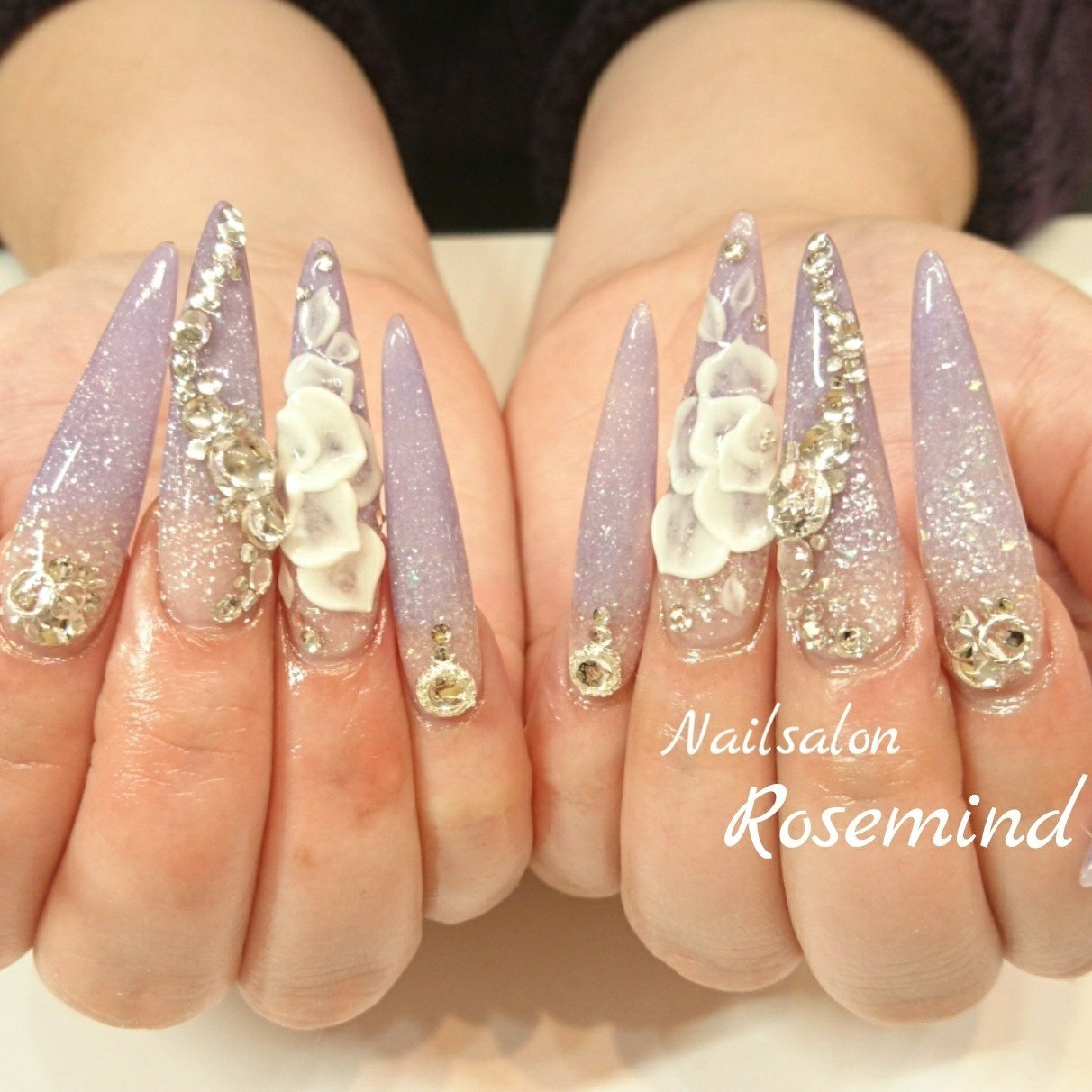 卒業式 ブライダル パーティー ハンド グラデーション Nail Rosemindのネイルデザイン No ネイルブック