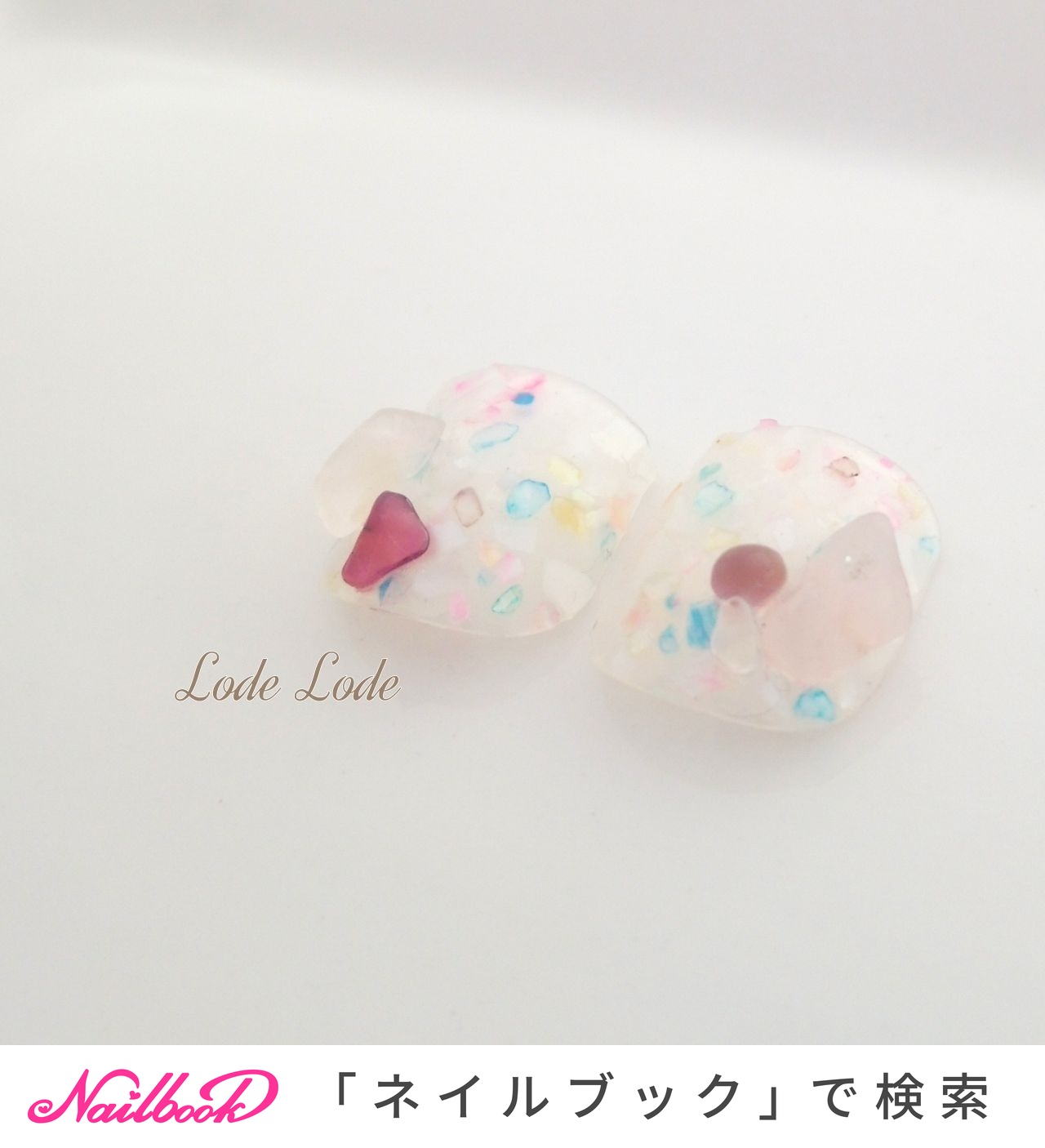 おすすめ順 曇りガラスのネイルデザイン ネイルブック