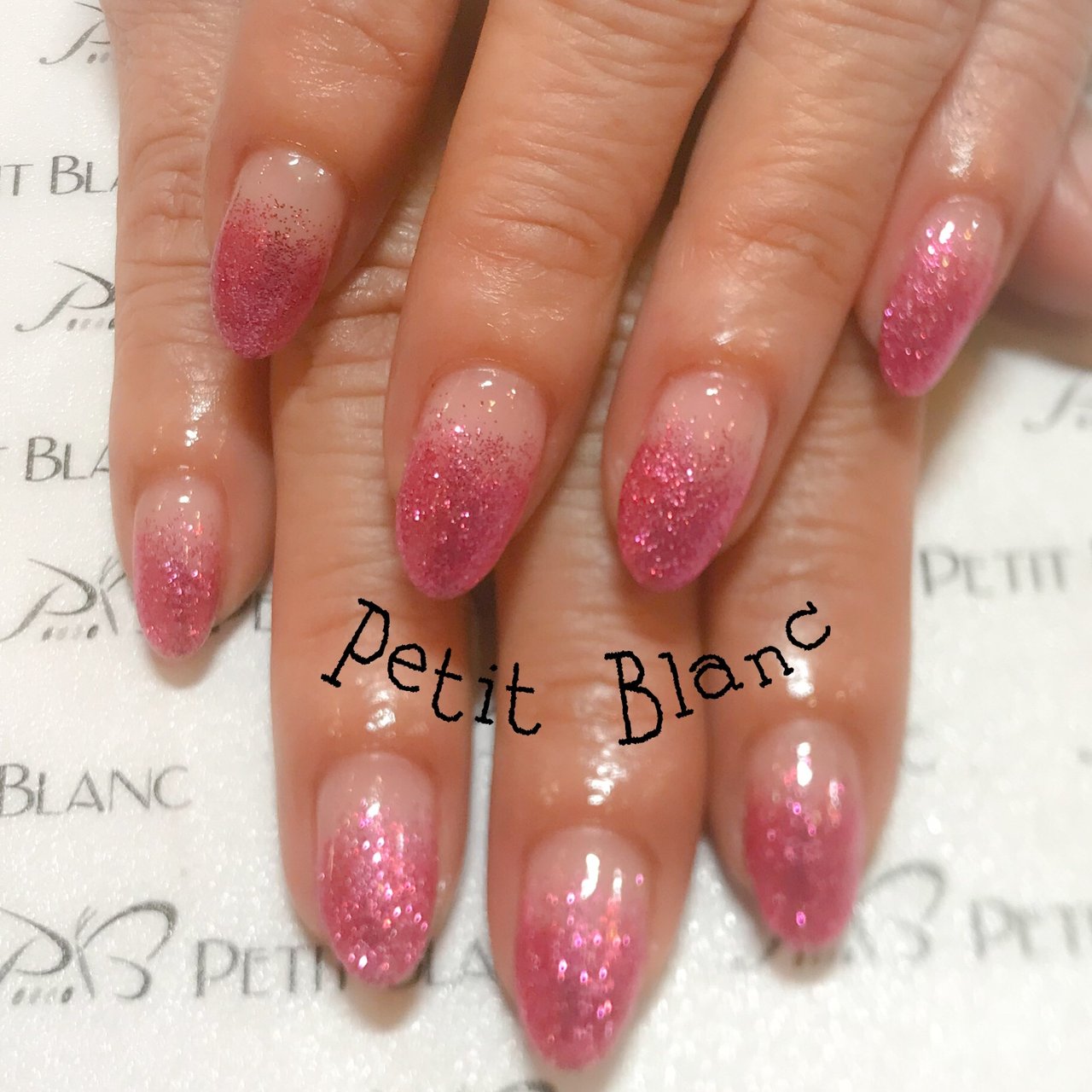 春 ハンド グラデーション ラメ ピンク Kazuki Nail のネイルデザイン No ネイルブック