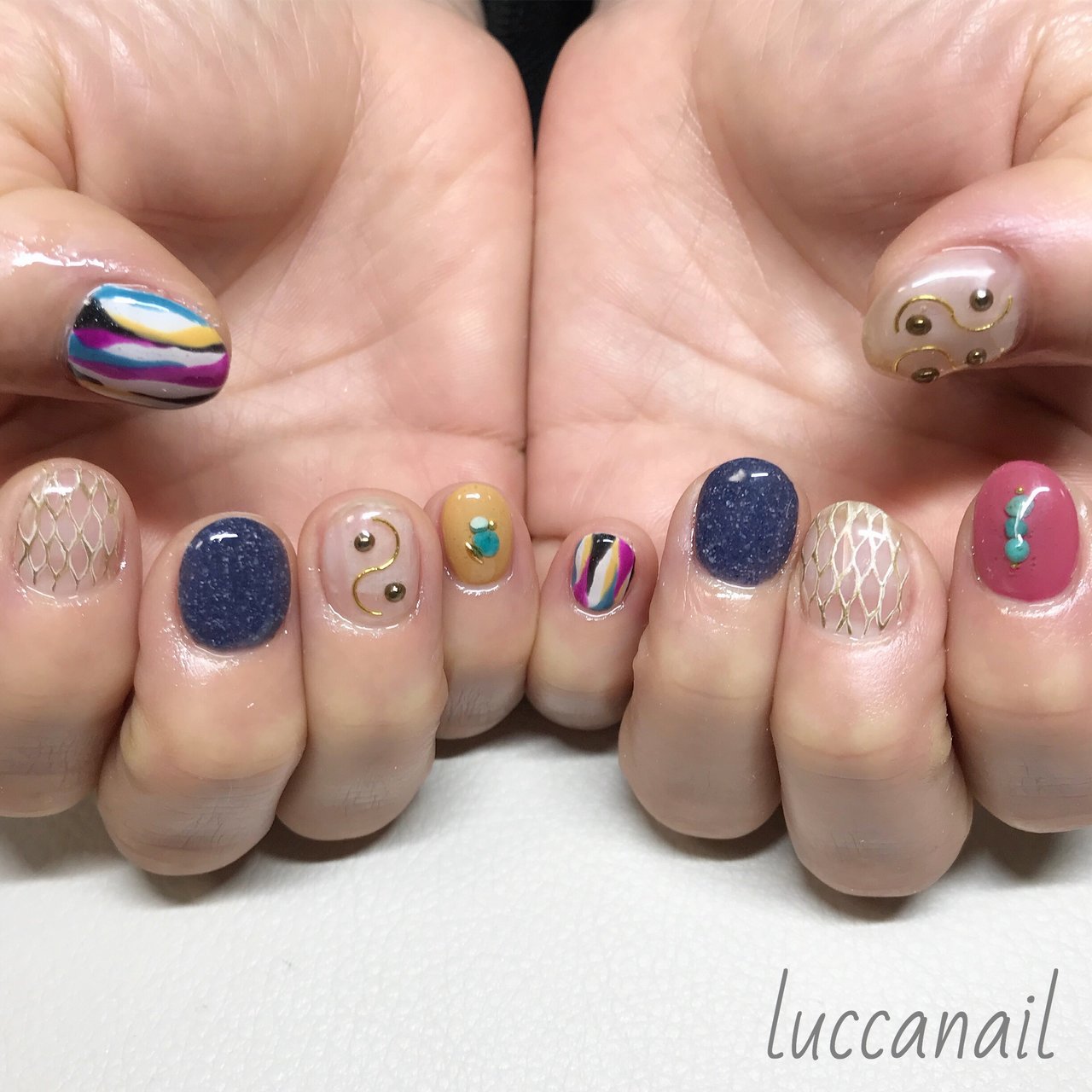 春 オールシーズン 旅行 女子会 ハンド Luccanailのネイルデザイン No ネイルブック