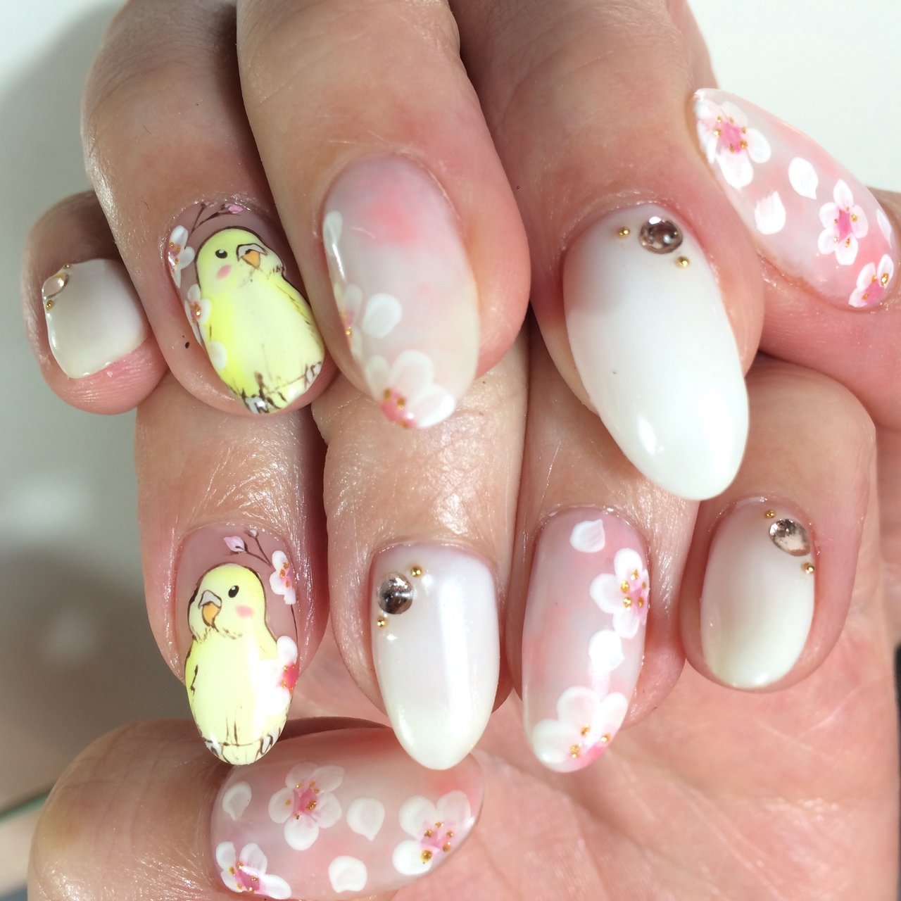 春 卒業式 入学式 女子会 ハンド Nail Salon Paint 吉祥寺のネイルデザイン No 2995224 ネイルブック