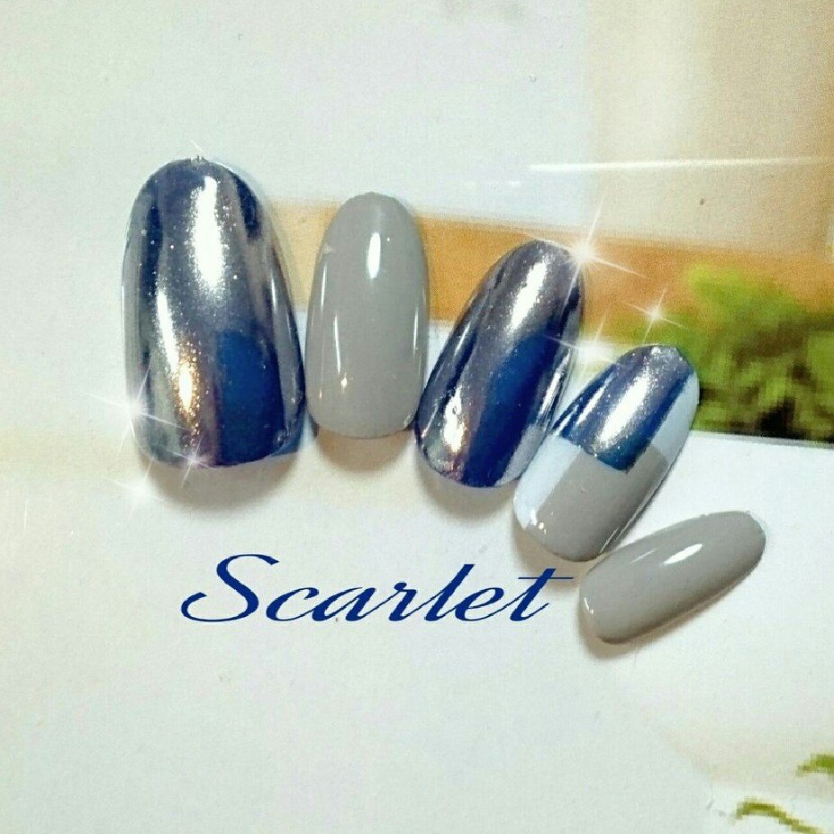 冬 オールシーズン ハンド ワンカラー ブロック まさみ Luceのネイルデザイン No ネイルブック