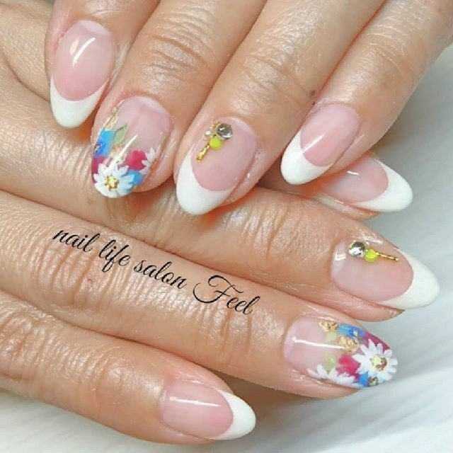 春 夏 オフィス ハンド フレンチ Nailsalon Feelのネイルデザイン No 2997909 ネイルブック