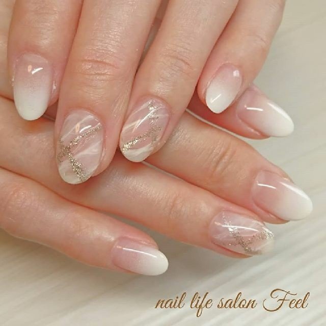 春 夏 オフィス ハンド グラデーション Nailsalon Feelのネイルデザイン No ネイルブック