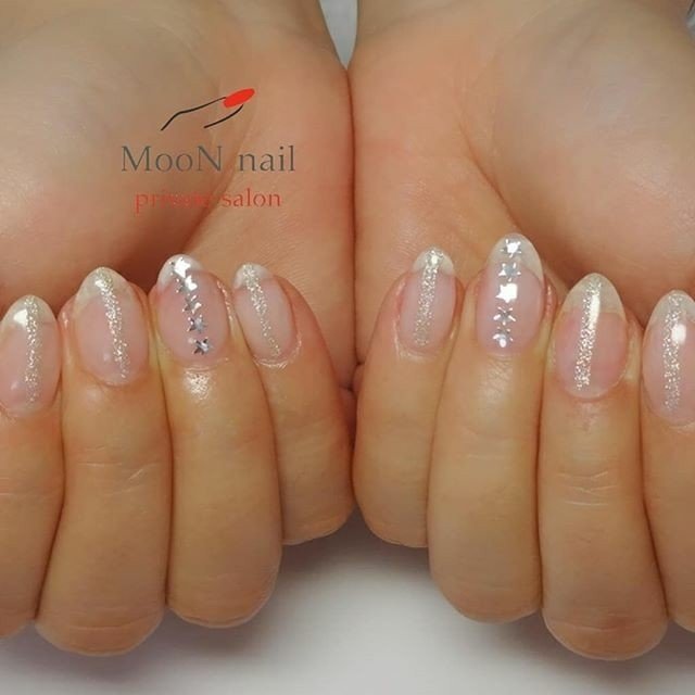 オールシーズン オフィス パーティー 女子会 ハンド Moon Nailオーナーネイリストあけみ 吉川市ネイル サロン溶剤オフなし フィルイン 専門店 30代は引き算ネイルで美魔女を目指すのネイルデザイン No ネイルブック