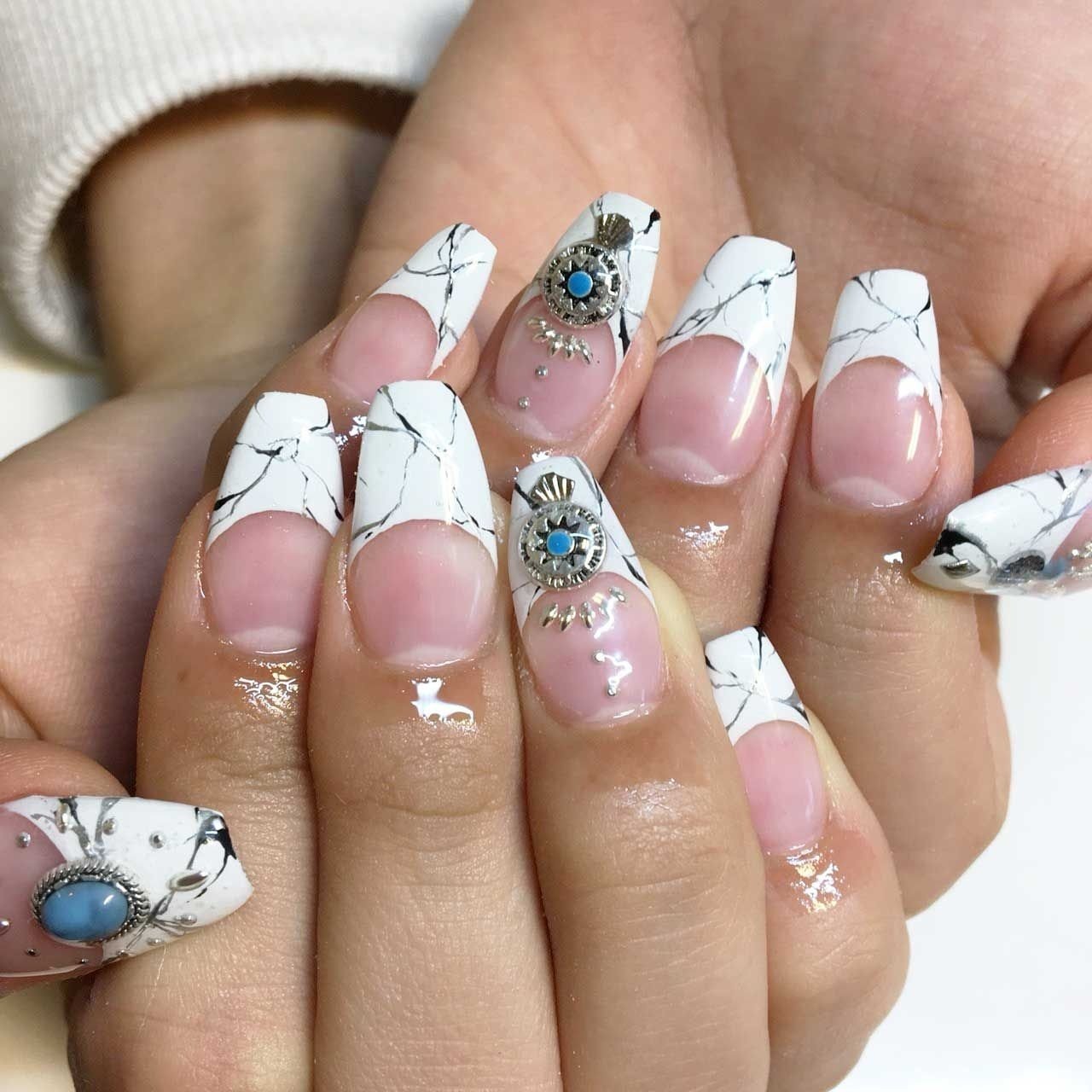 春 夏 海 リゾート ハンド Bg Nailのネイルデザイン No 3001903 ネイルブック