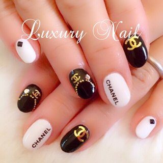 CHANEL NAILSINCなどネイル ２２本セット 春/オールシーズン/デート/ハンド/シンプル - J.chou-chou.NAILの