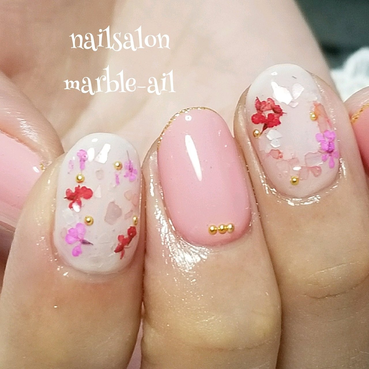 春 リゾート デート 女子会 ハンド 葛西 マーブルアイル Nailsalon